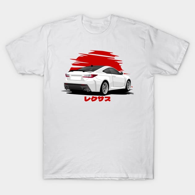 Lexus RC F JDM Style T-Shirt by Rebellion Store